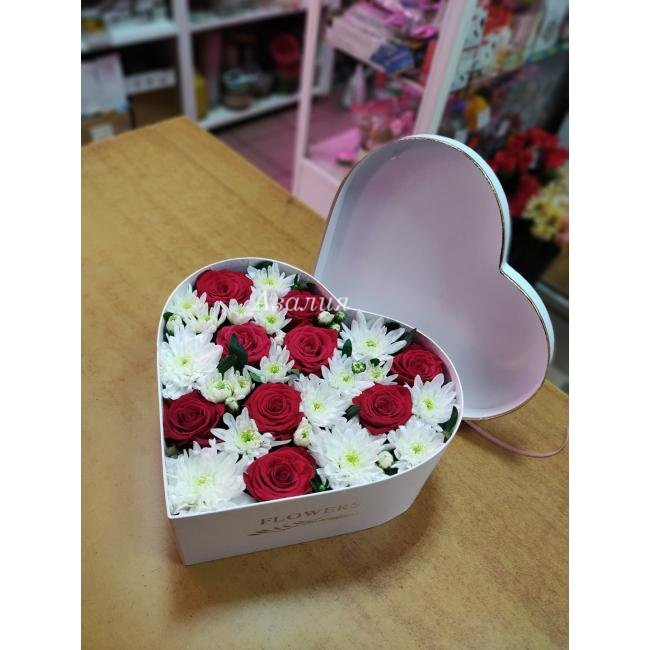 Коробочка сердце &laquo;Из Парижа с любовью&raquo;