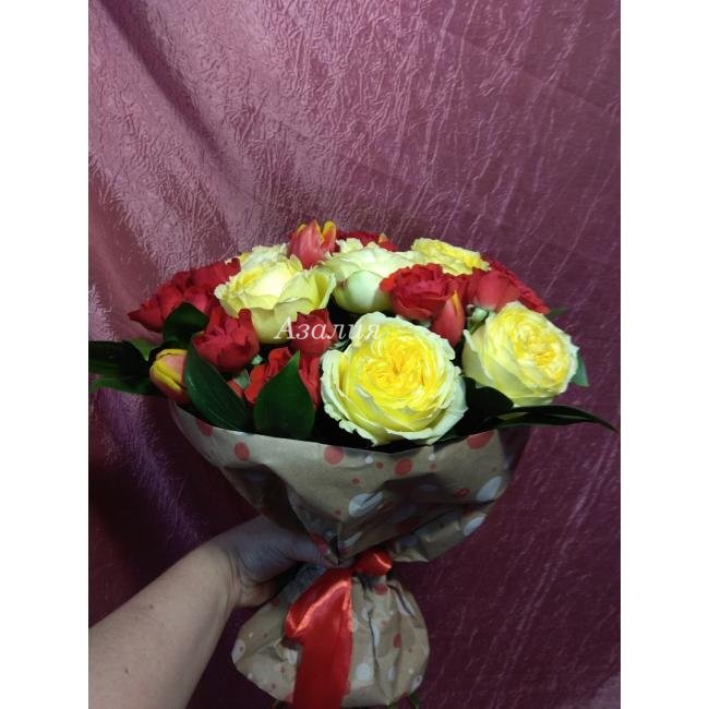 Букет &laquo;Красочный закат&raquo;