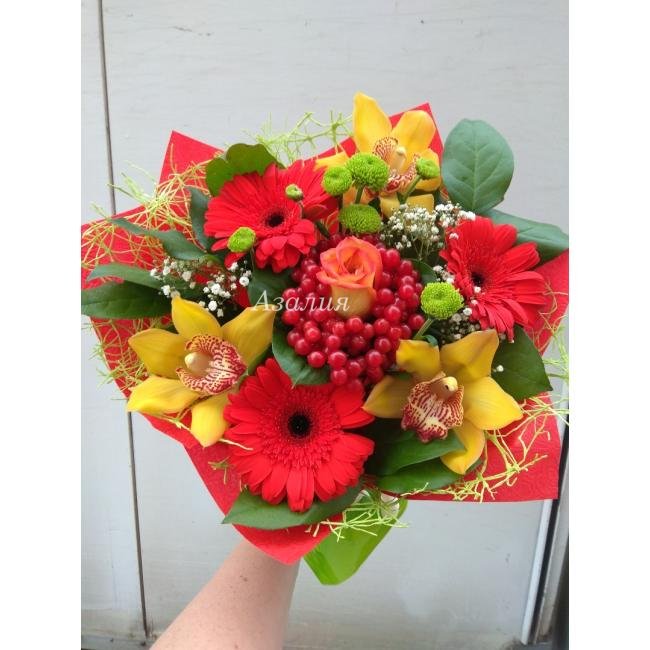 Букет &laquo;Калиновые бусы&raquo;