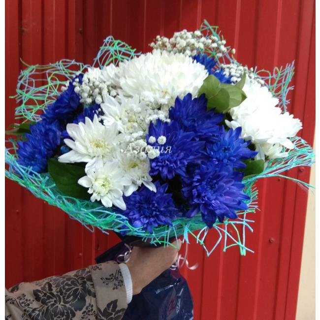 Сборный букет &laquo;Индиго&raquo;