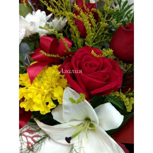 Сборный букет &laquo;Три желания&raquo;