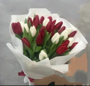 Букет &laquo;Тюльпаномания&raquo; 0