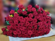 101 красная роза 0