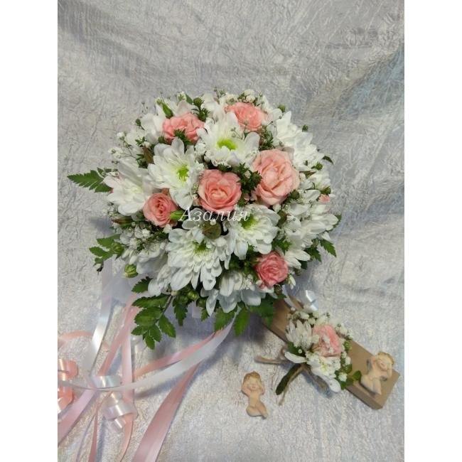 Букет невесты &laquo;Долго и счастливо&raquo;