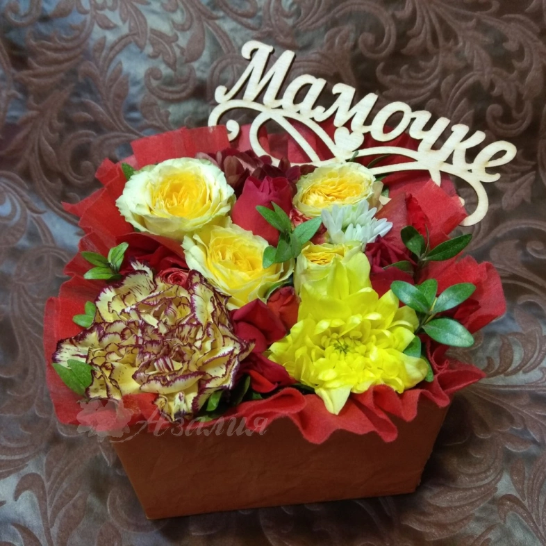 Композиция &laquo;Мини коробочка&raquo;