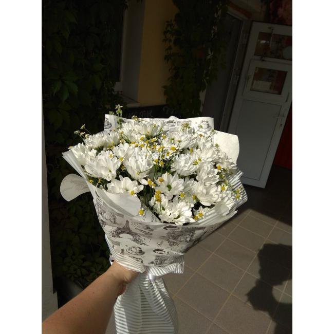 Сборный букет &laquo;Ромашковое поле&raquo;