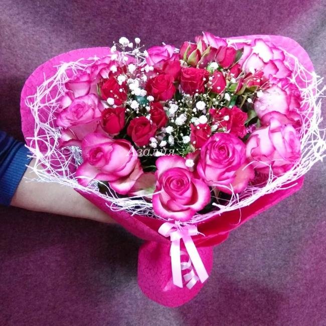 Букет &laquo;Сердечко&raquo;